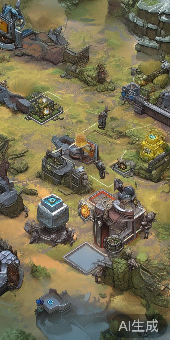 在众多战术中，对地图的控制以及资源的合理分配是赢得